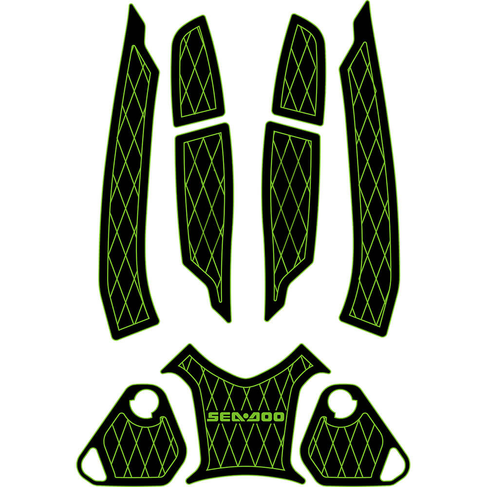 SEA - DOO RXT 215, RXT - X RS 260, GTX 155, WAKE PRO 215, RXT 260 RS Jet Ski Traction Mats - HJDECK