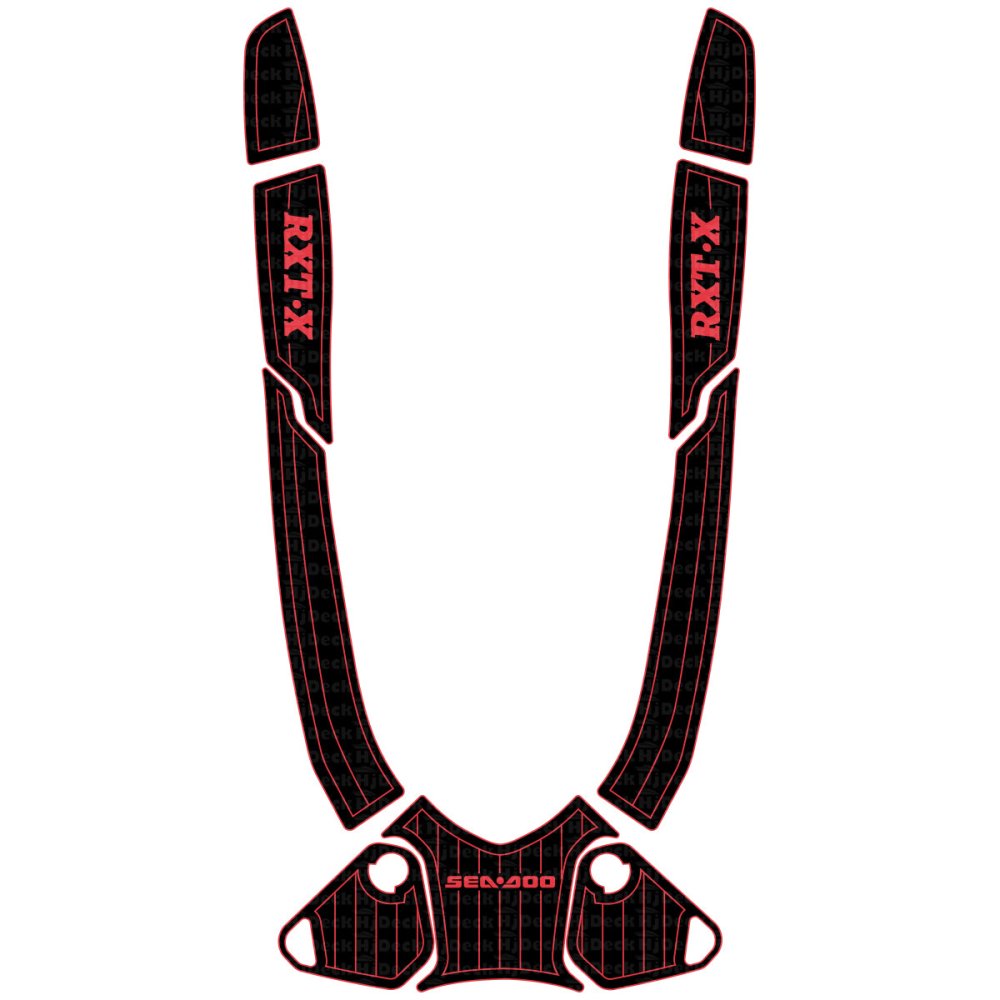 SEA - DOO RXT 215, RXT - X RS 260, GTX 155, WAKE PRO 215, RXT 260 RS Jet Ski Traction Mats - HJDECK
