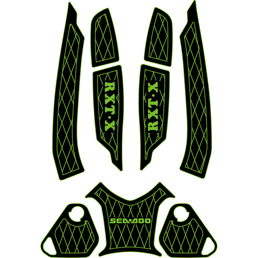 SEA - DOO RXT 215, RXT - X RS 260, GTX 155, WAKE PRO 215, RXT 260 RS Jet Ski Traction Mats - HJDECK