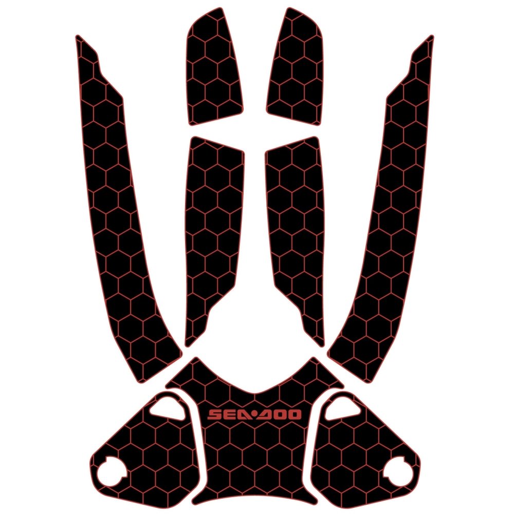 SEA - DOO RXT 215, RXT - X RS 260, GTX 155, WAKE PRO 215, RXT 260 RS Jet Ski Traction Mats - HJDECK