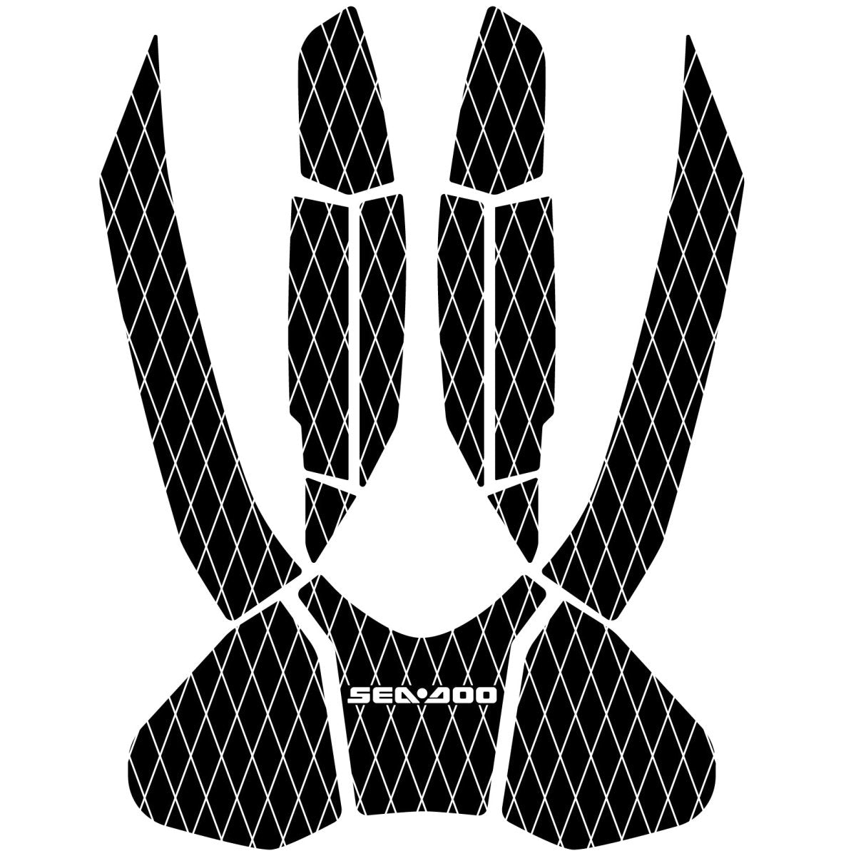 Sea Doo RXT - X 300 2016 - 2017 Jet Ski Traction Mats EVA Foam Boat Flooring Kits - HJDECK