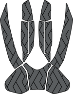 Sea Doo RXT - X 300 2016 - 2017 Jet Ski Traction Mats EVA Foam Boat Flooring Kits - HJDECK