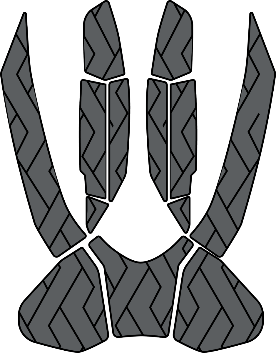 Sea Doo RXT - X 300 2016 - 2017 Jet Ski Traction Mats EVA Foam Boat Flooring Kits - HJDECK