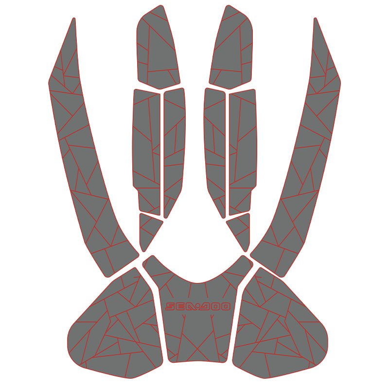 Sea Doo RXT - X 300 2016 - 2017 Jet Ski Traction Mats EVA Foam Boat Flooring Kits - HJDECK