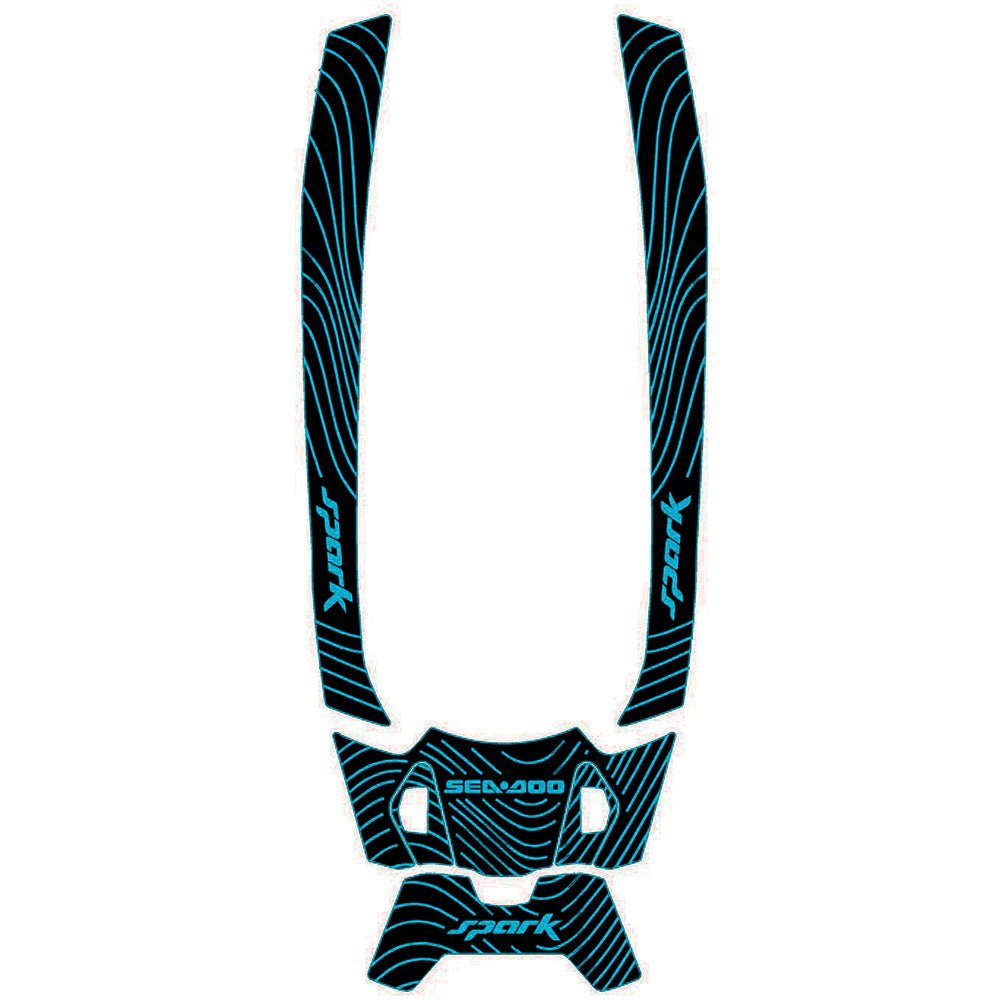 Sea Doo Spark Trixx 3 UP 2024 Jet Ski Traction Mats - HJDECK