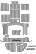 Sea Ray 225 Weekender Non Slip Boat Flooring Decking Pad Swim Platform Cockpit Mats - HJDECK