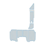 Sea Ray 270 SDX Sundeck 2017 - 2023 Cockpit Pad Boat Flooring Non - Slip EVA Foam Deck Mat - HJDECK