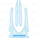 Seadoo GTX 155 215 - Jet Ski Traction Mats EVA Foam Custom Designed - HJDECK