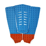 Short Board 3 pieces Traction Pad - Blue - HJDECK