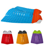 Short Board 3 pieces Traction Pad - Blue - HJDECK