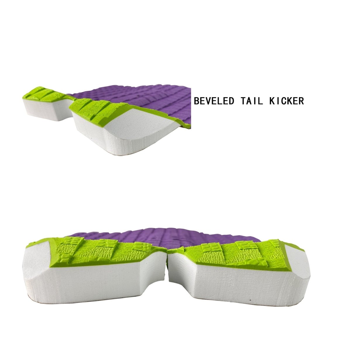 Short Board 3 pieces Traction Pad - Purple - HJDECK