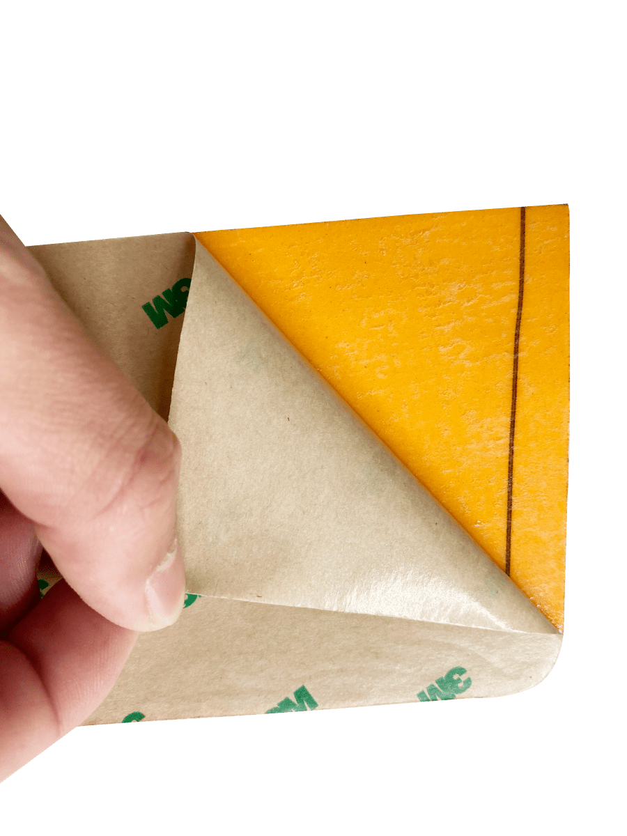 Short Board 3 pieces Traction Pad - Yellow - HJDECK