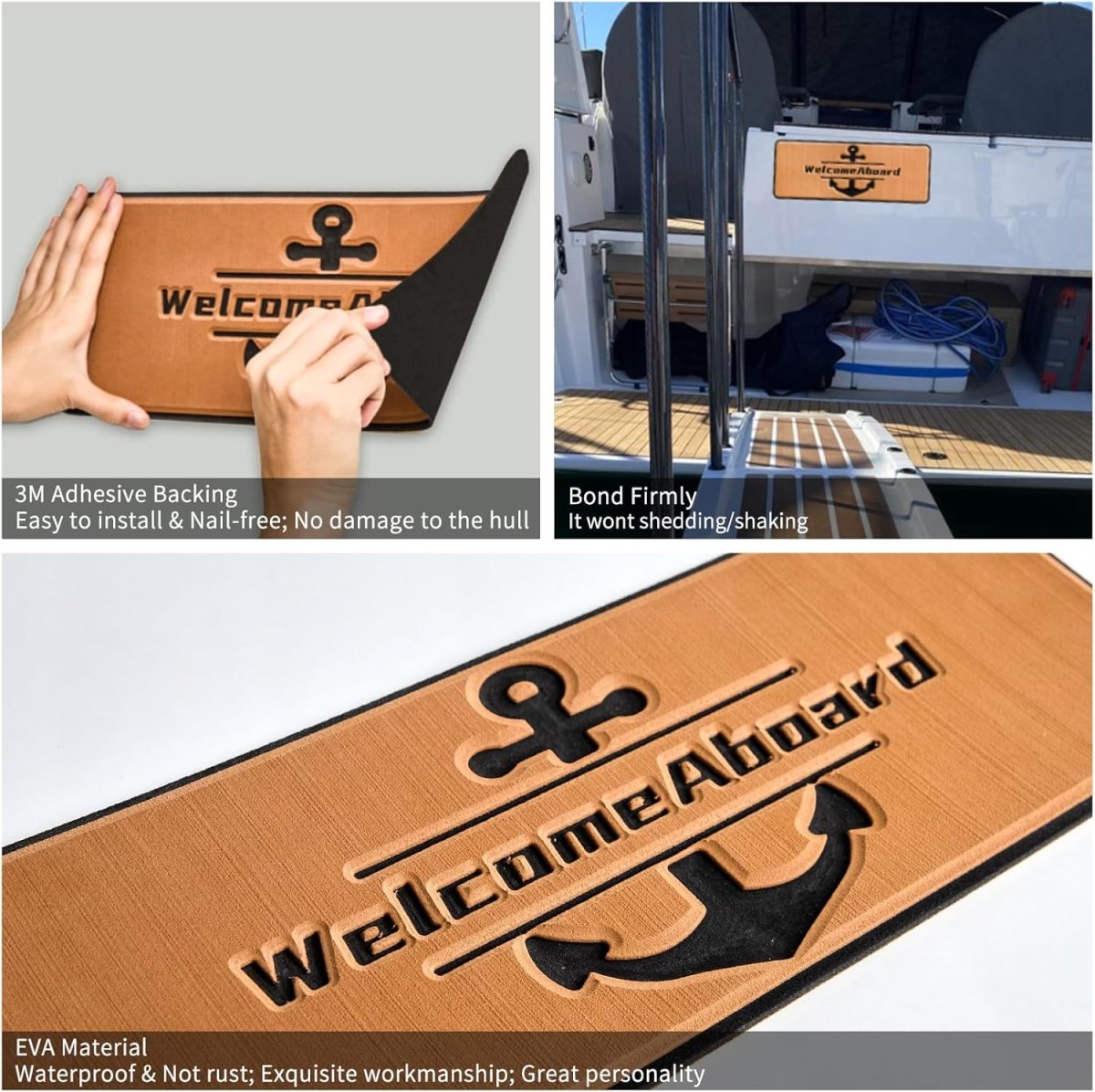 Welcom Aboard Sign - HJDECK