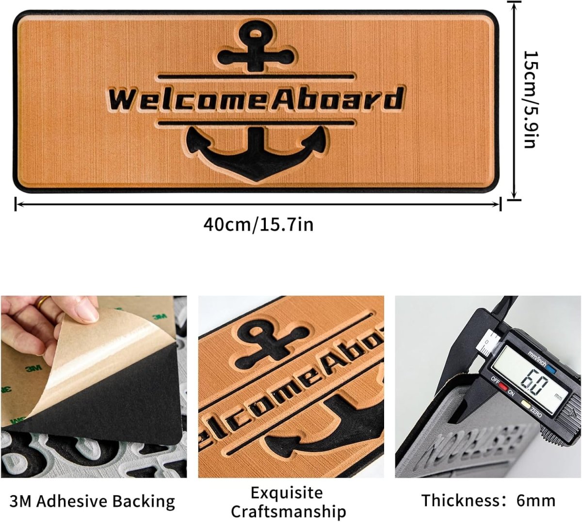 Welcom Aboard Sign - HJDECK