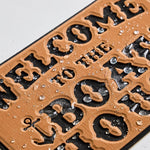 Welcom to the Boat House - Decor Sign - HJDECK