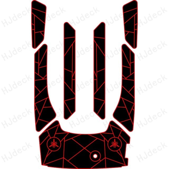 Yamaha FX HO - Custom Designed Foam Jet Ski EVA Traction Mats - HJDECK
