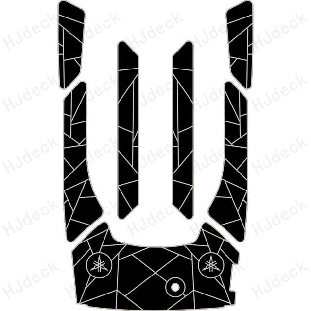 Yamaha FX HO - Custom Designed Foam Jet Ski EVA Traction Mats - HJDECK