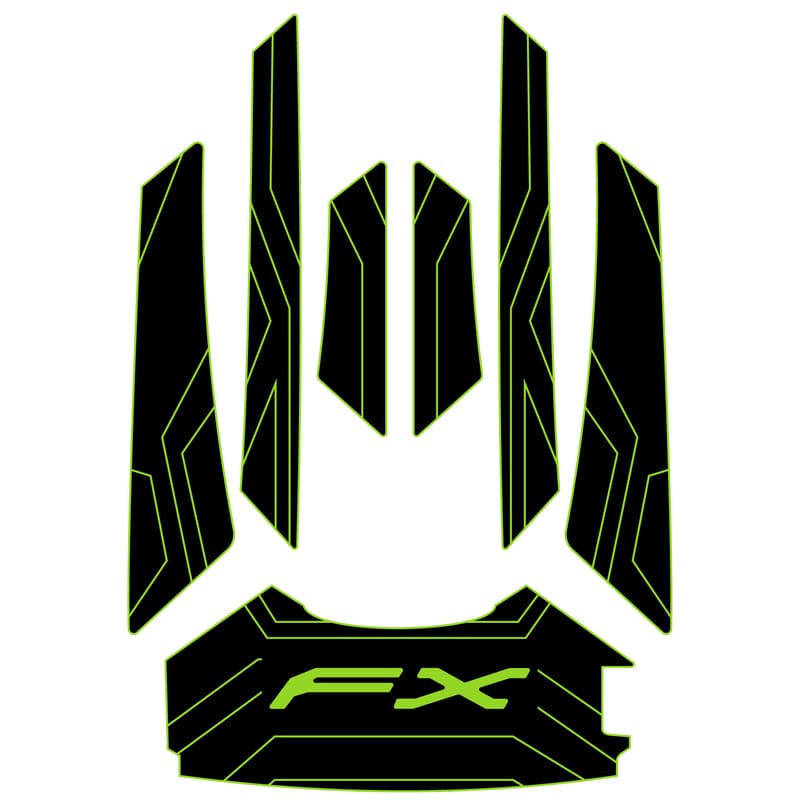 Yamaha FX, HO, SVHO, LTD 2019 - 2025 Customized Jet Ski Traction Mats - HJDECK