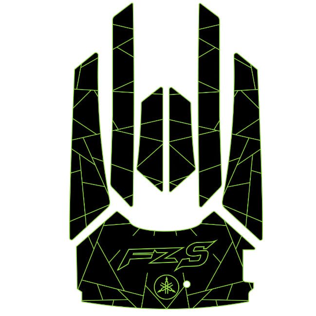 Yamaha FX, HO, SVHO, LTD 2019 - 2025 Customized Jet Ski Traction Mats - HJDECK