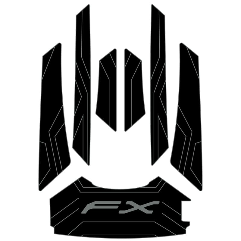 Yamaha FX, HO, SVHO, LTD 2019 - 2025 Customized Jet Ski Traction Mats - HJDECK