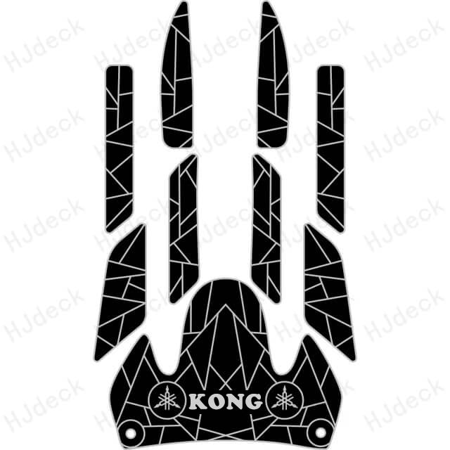 Yamaha GP1200R - Custom Designed Foam Jet Ski EVA Traction Mats - HJDECK