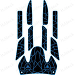 Yamaha GP1200R-Custom Designed Foam Jet Ski EVA Traction Mats - HJDECK