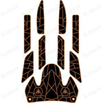 Yamaha GP1200R-Custom Designed Foam Jet Ski EVA Traction Mats - HJDECK