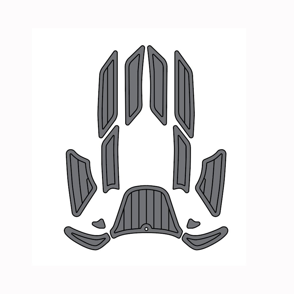 Yamaha SUV 1200 WaveRunner - Custom Designed Foam Jet Ski EVA Traction Mats - HJDECK