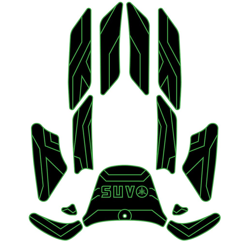 Yamaha SUV 1200 WaveRunner - Custom Designed Foam Jet Ski EVA Traction Mats - HJDECK