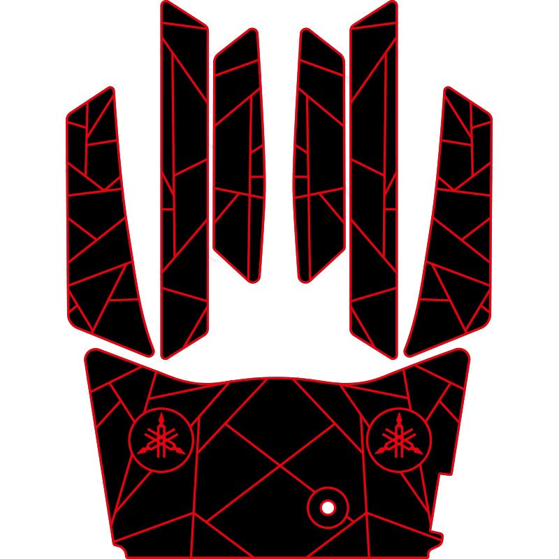 Yamaha VX-Custom Designed Foam Jet Ski EVA Traction Mats - HJDECK