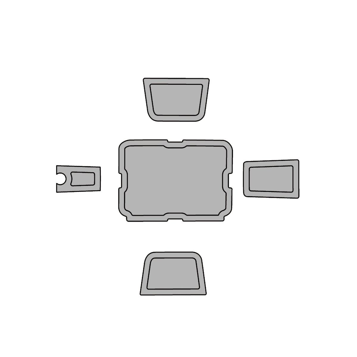 Yeti Tundra 35 Cooler Pad - HJDECK