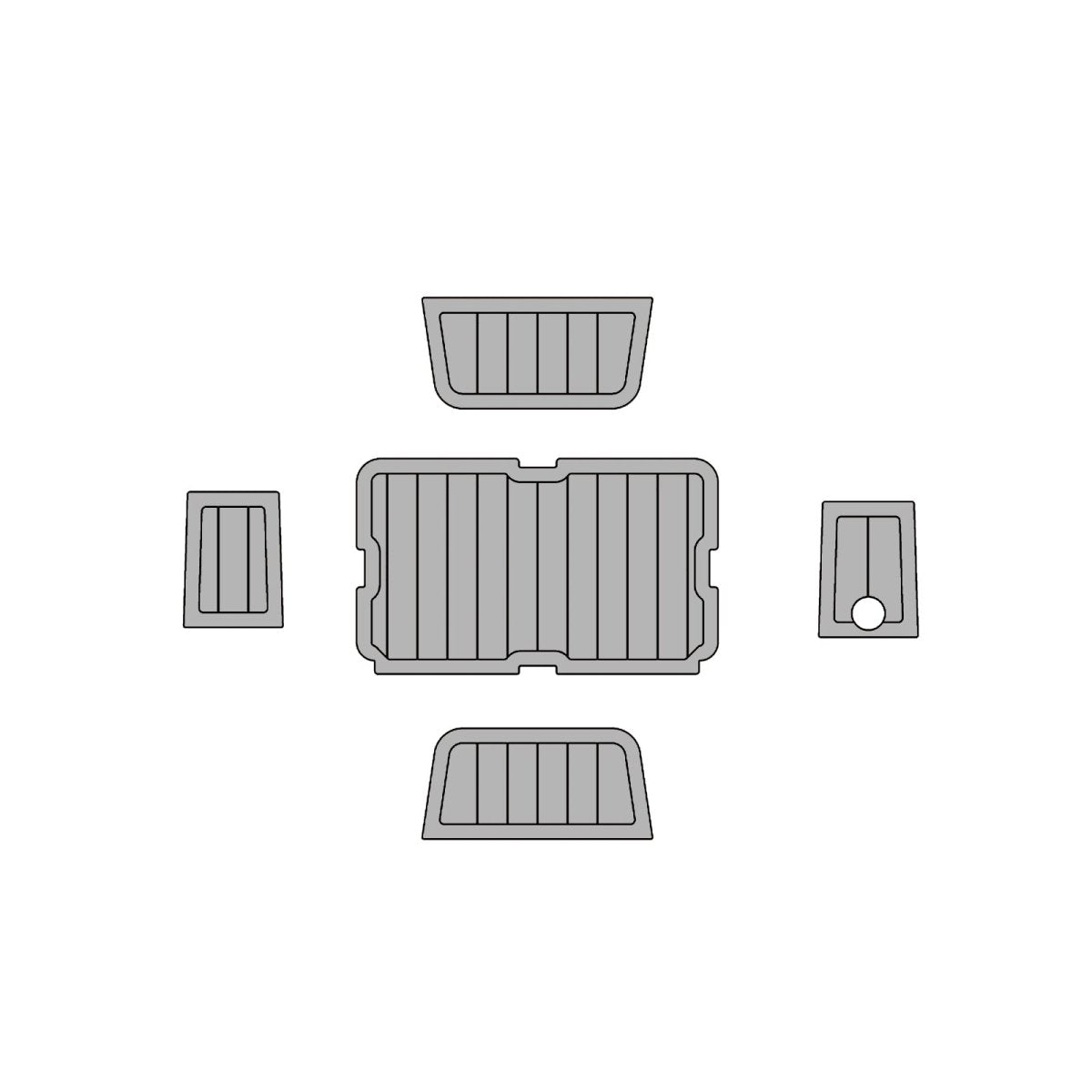 Yeti Tundra 45 Cooler Pad - HJDECK