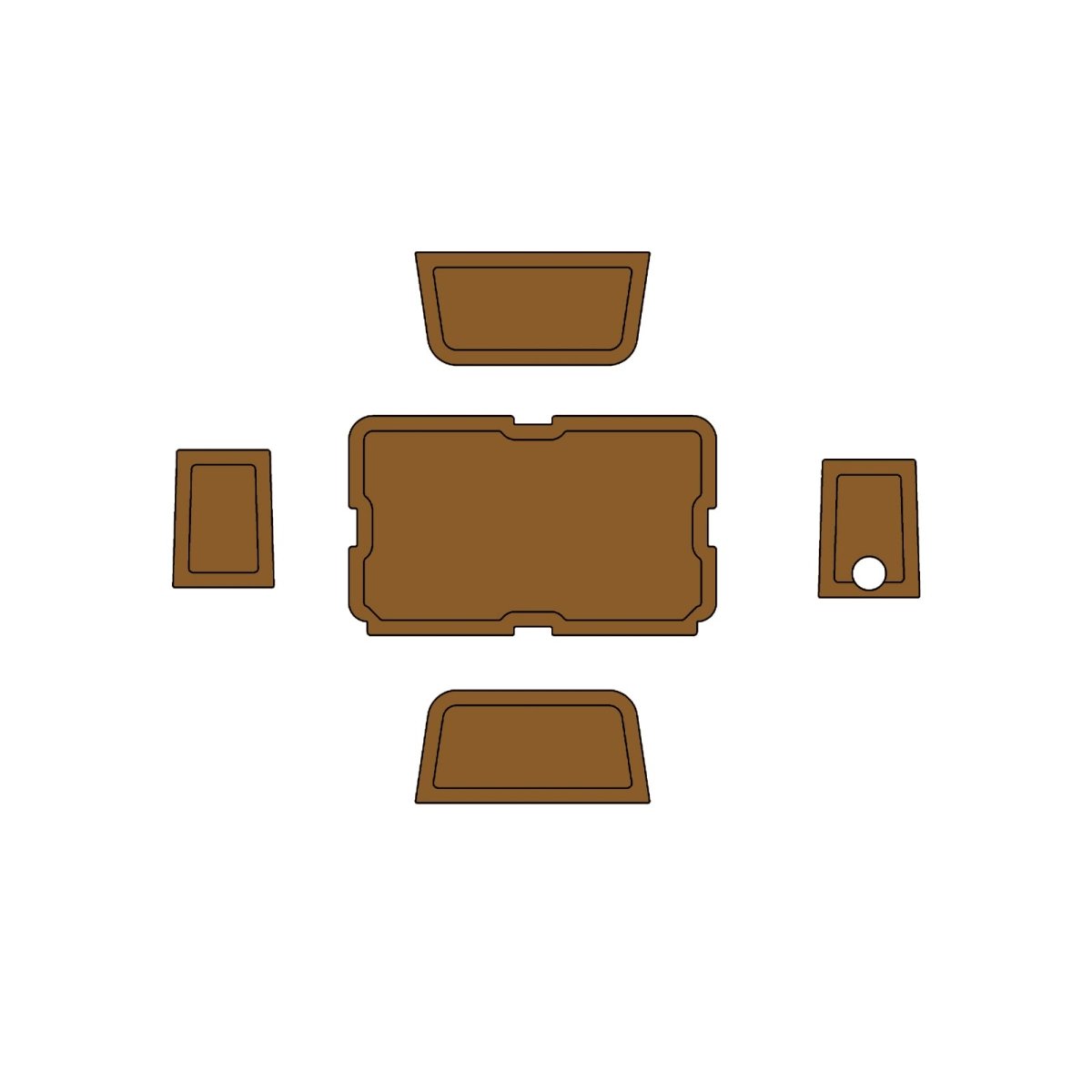 Yeti Tundra 45 Cooler Pad - HJDECK