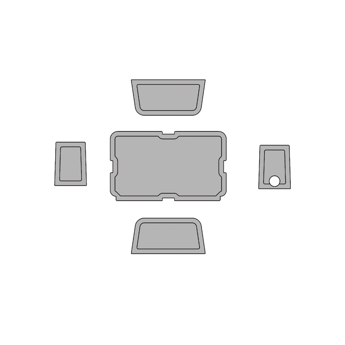 Yeti Tundra 45 Cooler Pad - HJDECK