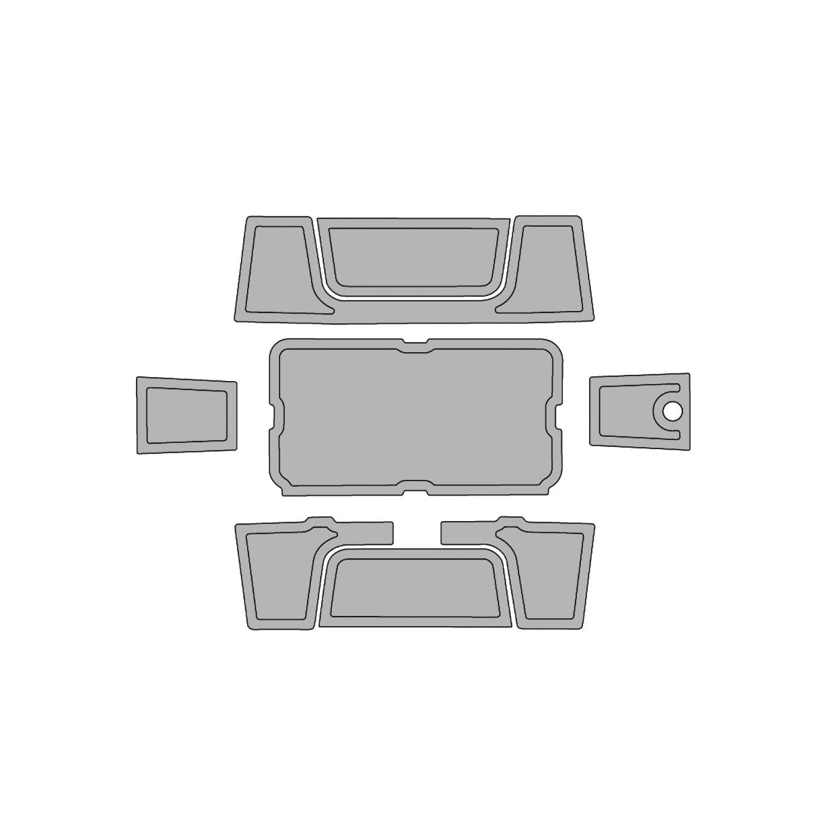 Yeti Tundra 65 Cooler Pad - HJDECK