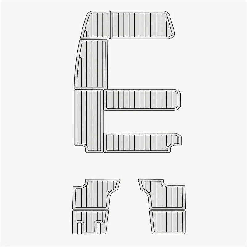 Zodiac Medine EVA Foam Boat Flooring Kits - HJDECK