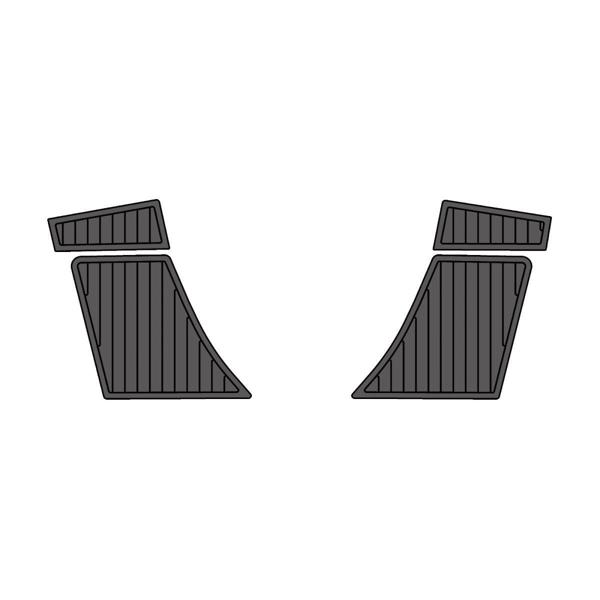 1977 Glastron Carlson EVA Foam Faux Teak Boat Deck MatteMarine Flooring Marine Boat Decking Carpet Leaf Yacht Vehicle Pad - HJDECK