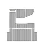 1988 SEA RAY 268 SUNDANCER EVA Foam Faux Teak Boat Deck MatteMarine Flooring Marine Boat Decking Carpet Leaf Yacht Vehicle Pad - HJDECK