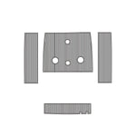 1996 WellCraft 22 EVA Foam Faux Teak Boat Deck MatteMarine Flooring Marine Boat Decking Carpet Leaf Yacht Vehicle Pad - HJDECK