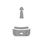 1999 Crownline 192 BR EVA Foam Faux Teak Boat Deck MatteMarine Flooring Marine Boat Decking Carpet Leaf Yacht Vehicle Pad - HJDECK