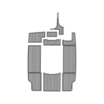 2002 MasterCraft 190 EVA Foam Faux Teak Boat Deck MatteMarine Flooring Marine Boat Decking Carpet Leaf Yacht Vehicle Pad - HJDECK