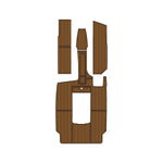 2003 MasterCraft Prostar 209 EVA Foam Faux Teak Boat Deck MatteMarine Flooring Marine Boat Decking Carpet Leaf Yacht Vehicle Pad - HJDECK