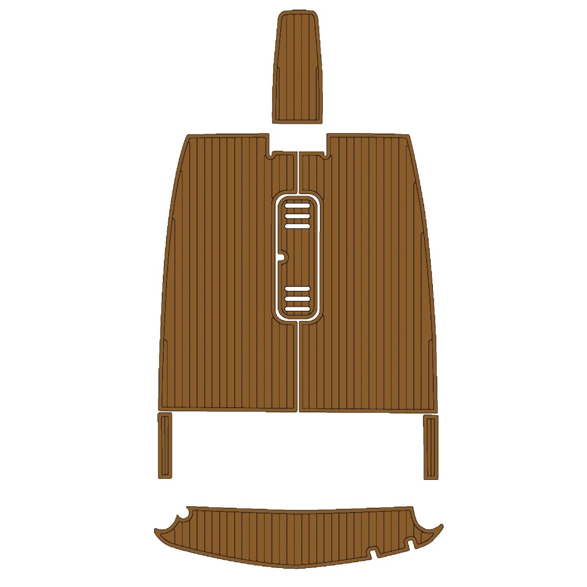 ２００３　ＭＯＮＴＥＲＥＹ　１８０　ＥＤＧＥ EVA Foam Faux Teak Boat Deck MatteMarine Flooring Marine Boat Decking Carpet Leaf Yacht Vehicle Pad - HJDECK