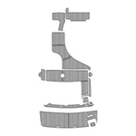 2003 RINKER 34' EVA Foam Faux Teak Boat Deck MatteMarine Flooring Marine Boat Decking Carpet Leaf Yacht Vehicle Pad - HJDECK