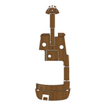 2003 RINKER CAPTIVA 212 EVA Foam Faux Teak Boat Deck MatteMarine Flooring Marine Boat Decking Carpet Leaf Yacht Vehicle Pad - HJDECK