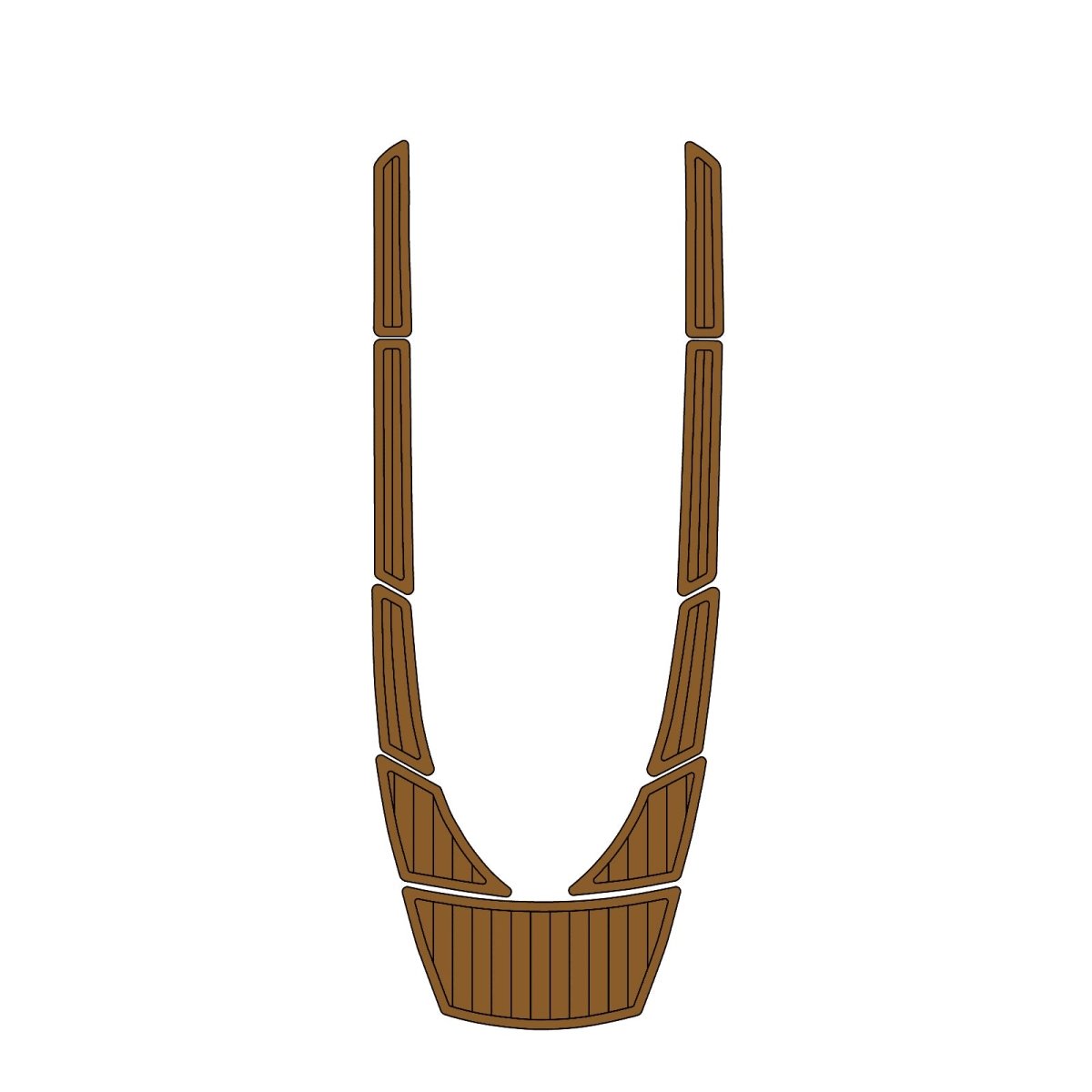 2003 Yamaha FX Cruiser EVA Foam Faux Teak Boat Deck MatteMarine Flooring Marine Boat Decking Carpet Leaf Yacht Vehicle Pad - HJDECK