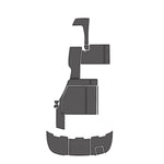 2004 Chaparral 310 EVA Foam Faux Teak Boat Deck MatteMarine Flooring Marine Boat Decking Carpet Leaf Yacht Vehicle Pad - HJDECK