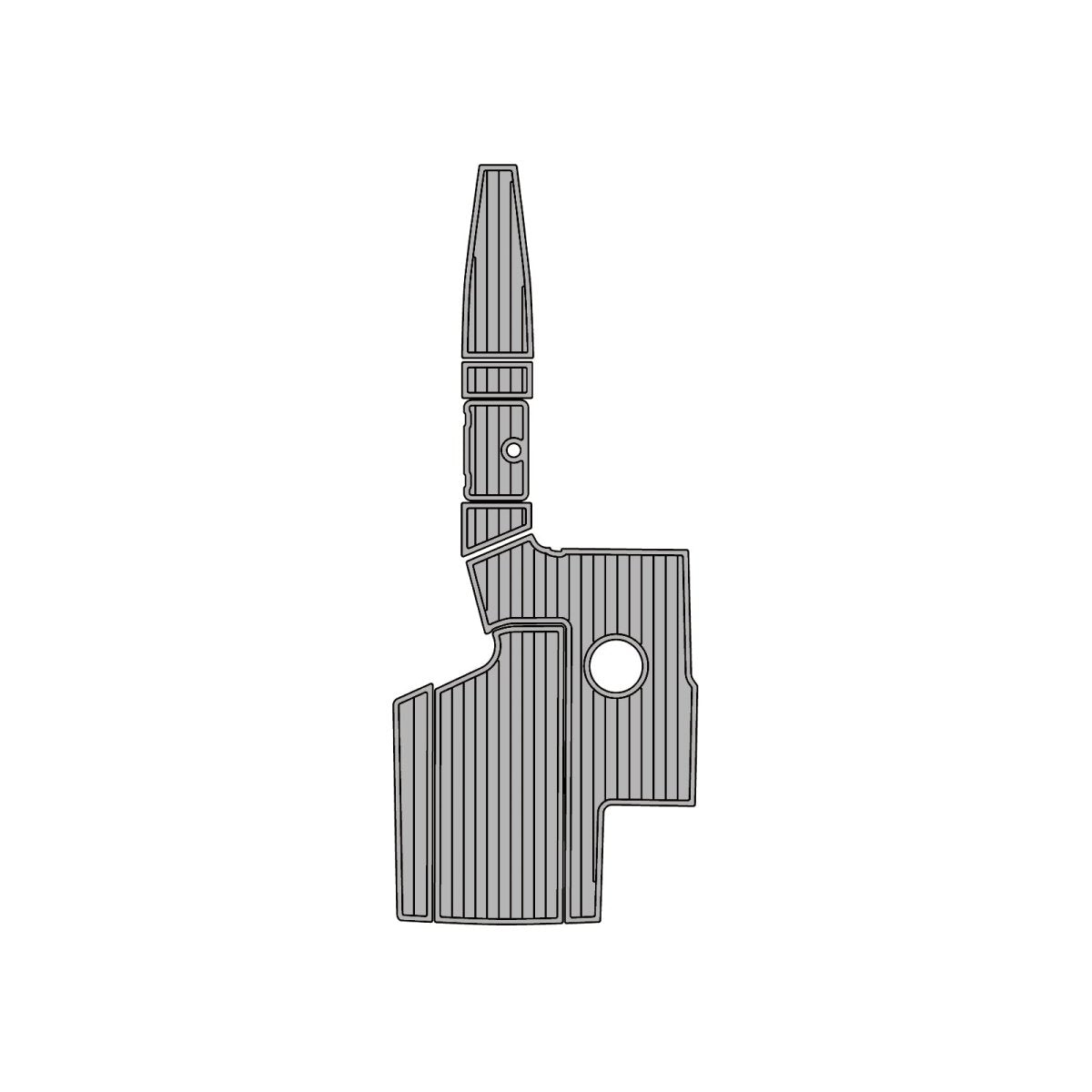 2005 CENTURION C4 EVA Foam Faux Teak Boat Deck MatteMarine Flooring Marine Boat Decking Carpet Leaf Yacht Vehicle Pad - HJDECK