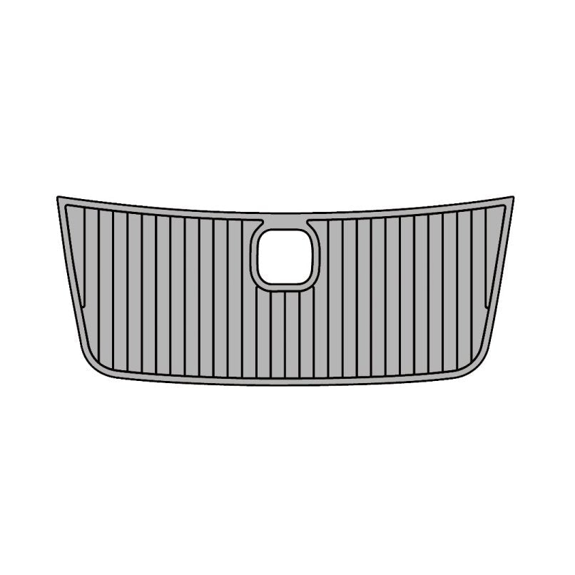 2005 Malibu Sunscape 23 LSV EVA Foam Faux Teak Boat Deck MatteMarine Flooring Marine Boat Decking Carpet Leaf Yacht Vehicle Pad - HJDECK