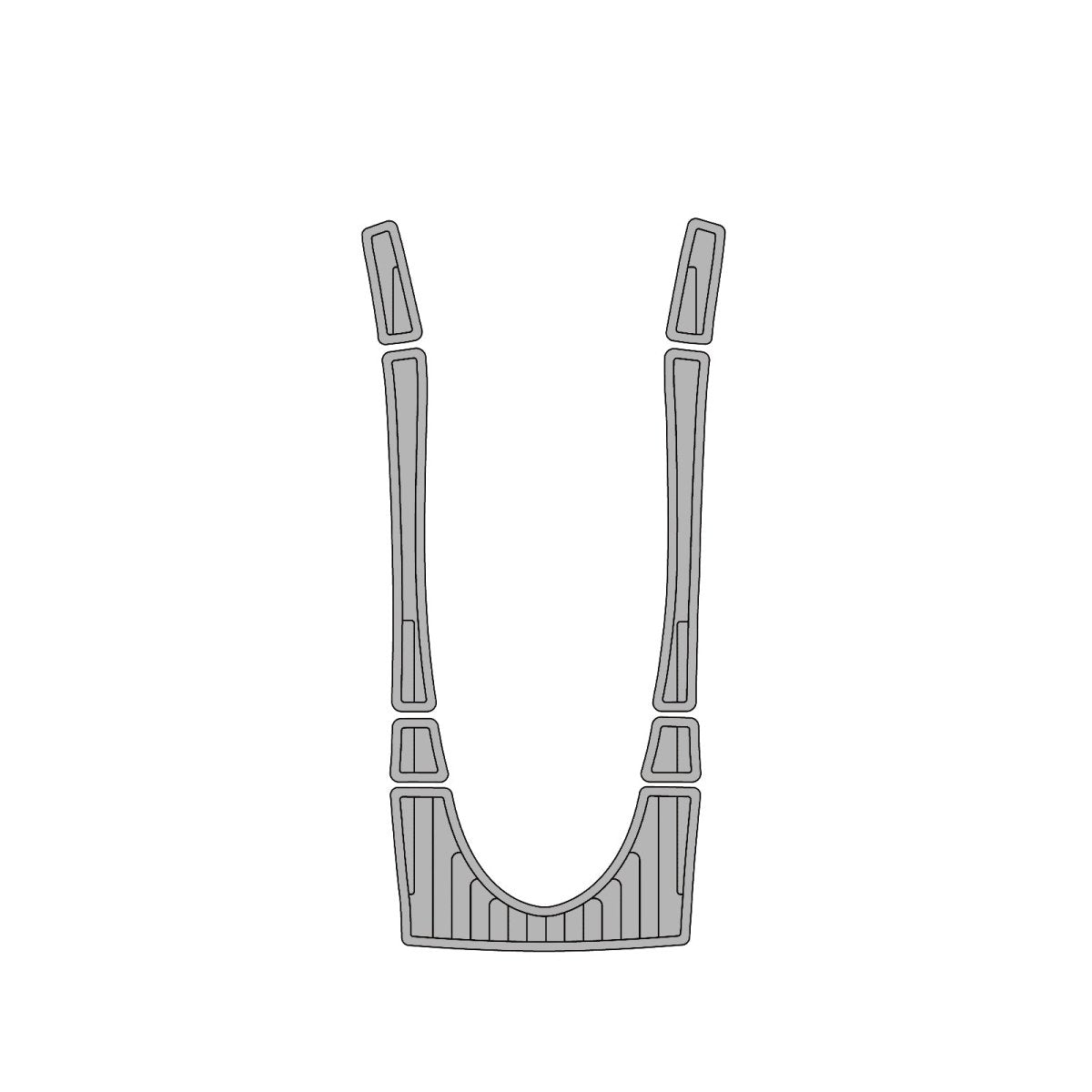 2005 Sea Doo RXP EVA Foam Faux Teak Boat Deck MatteMarine Flooring Marine Boat Decking Carpet Leaf Yacht Vehicle Pad - HJDECK